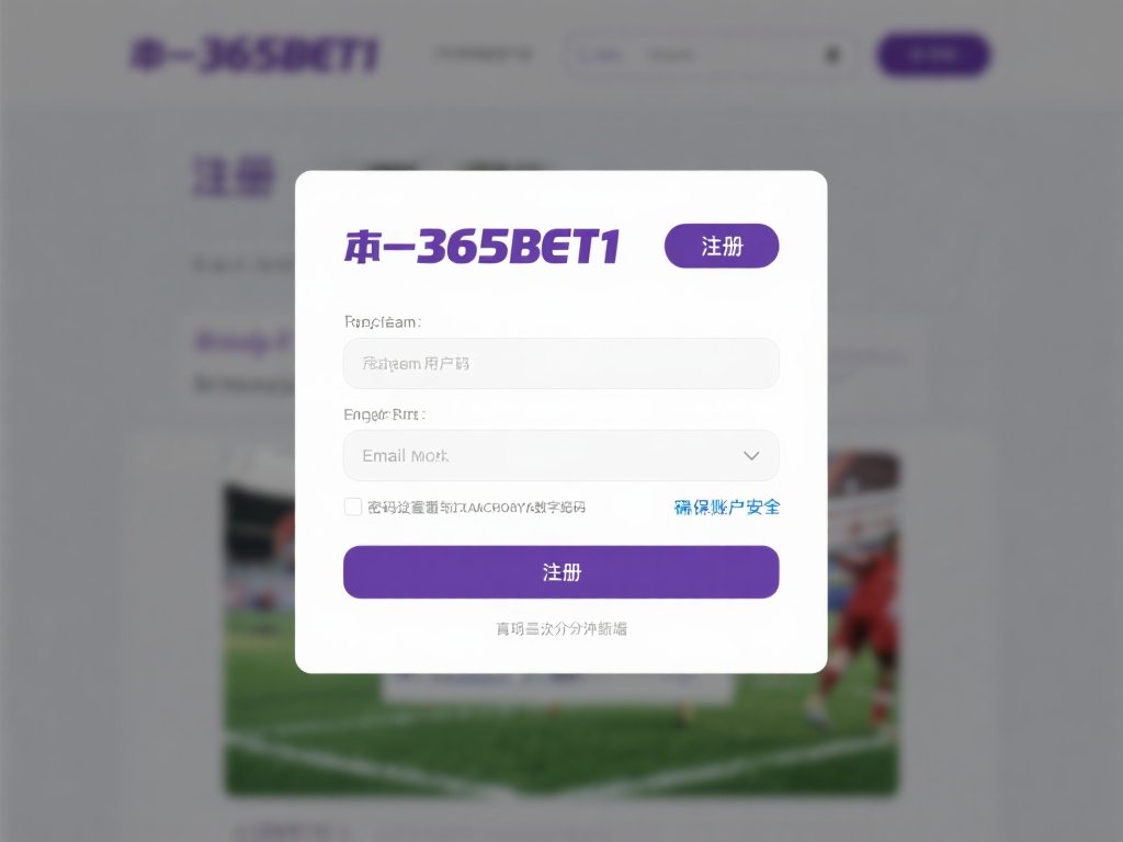 想要成为365bet的一员，注册流程非常直观，只需